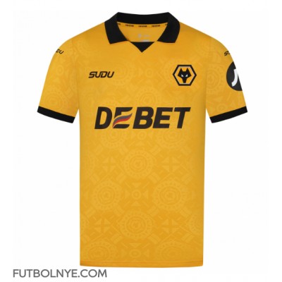 Camiseta Wolves Jhon Arias #10 Primera Equipación 2025-26 manga corta Camiseta Wolves Jhon Arias #10 Primera Equipación 2025-26 manga corta